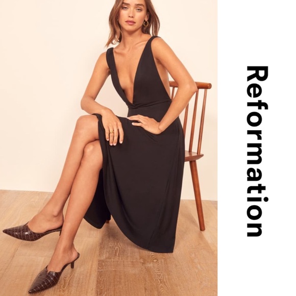 NWT Reformation Midi Dress - Picture 3 of 12